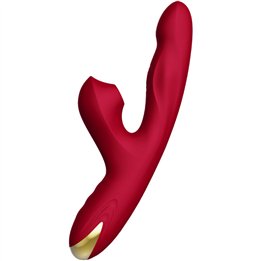 ARMONY - BUMP VIBRATOR & SUCTION CUP MODEL 2 BURGUNDY - D-238201 - Teknashop Ltd