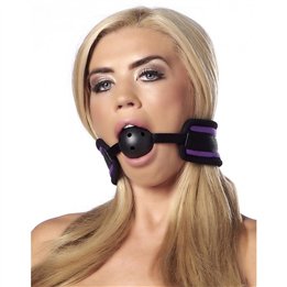 Breathable Gag Ball Purple - R8138 - Teknashop Ltd
