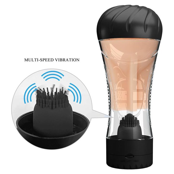 Naomi Masturbator With vibration - BM-00900T27Z-4 - Teknashop Ltd