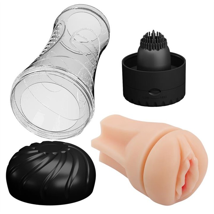 Naomi Masturbator With vibration - BM-00900T27Z-4 - Teknashop Ltd