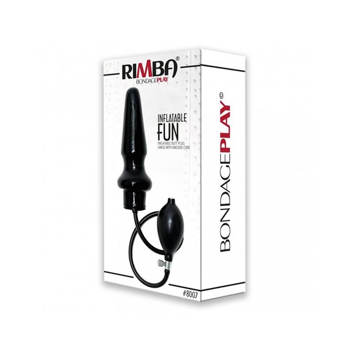 Inflatable butt plug large - R8007 - Teknashop Ltd