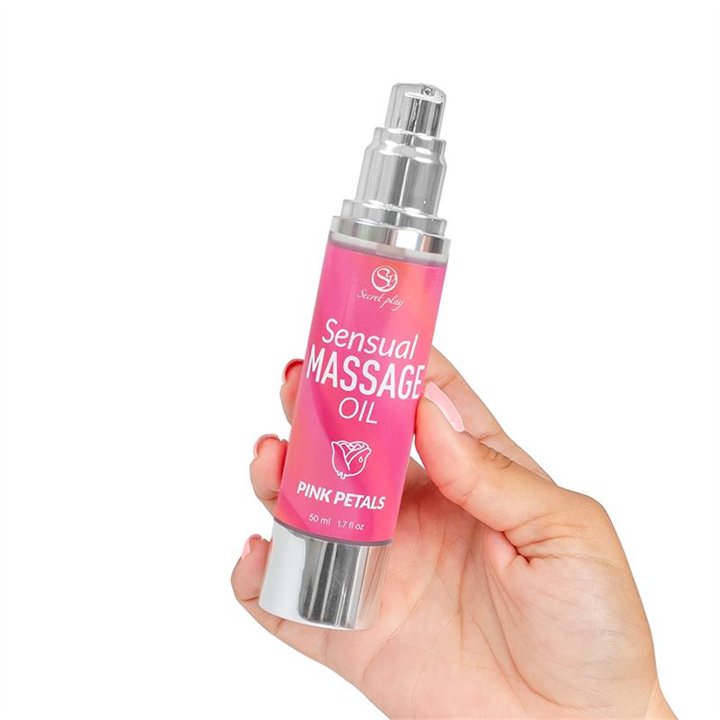 Sensual Massage Oil Pink Petals 50 ml. - F3740-01 - Teknashop Ltd