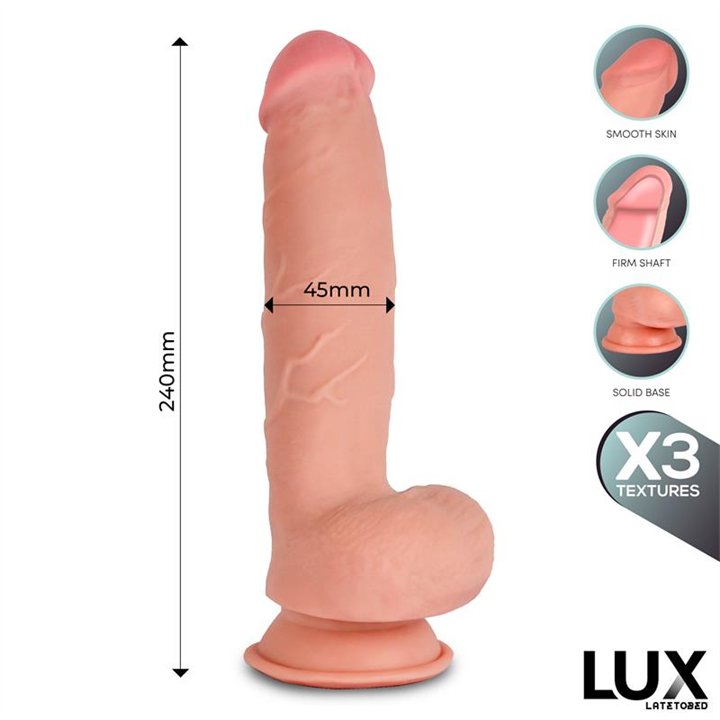 Klaus Triple Density Dildo with Balls 9.4 - LX-801 - Teknashop Ltd