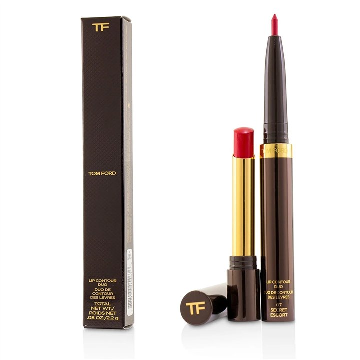 Tom Ford, Tom Ford, Double-Ended, Lip Liner, 07, Secret Escort, 2.2 g - Teknashop Ltd