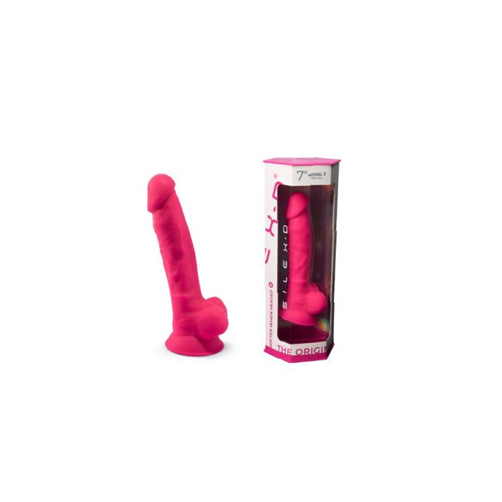 Dual Density Dildo Mod 1 - 7 Pink - SD-220215 - Teknashop Ltd
