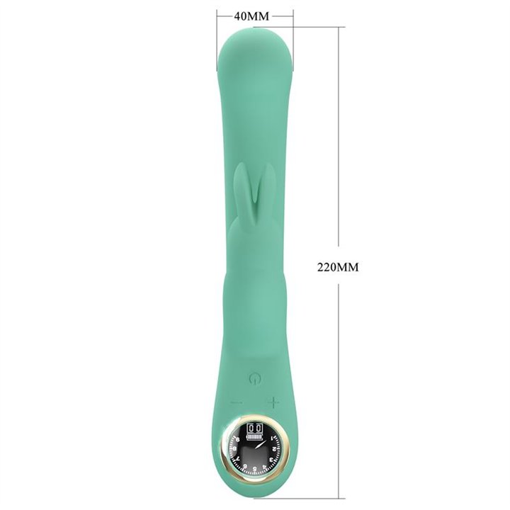 Lamar Vibrator G-Spot Rabbit Mint - BW-500004-LED-3 - Teknashop Ltd