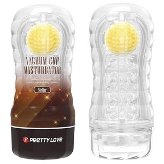 Stellar Ball-Rolling Masturbator Cup Yellow - BM-009249N-2 - Teknashop Ltd