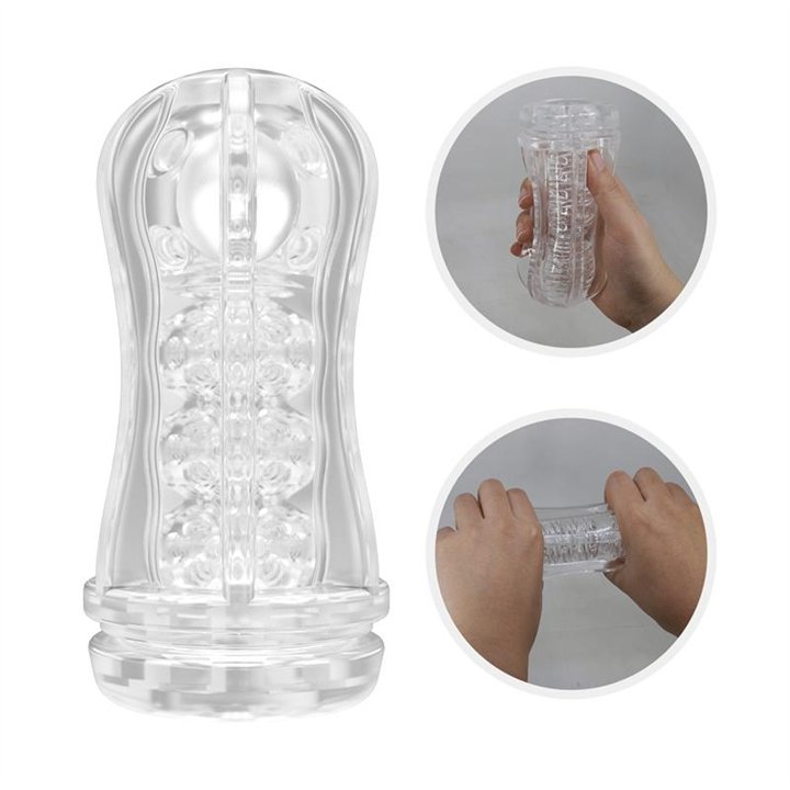 Stellar Ball-Rolling Masturbator Cup Yellow - BM-009249N-2 - Teknashop Ltd
