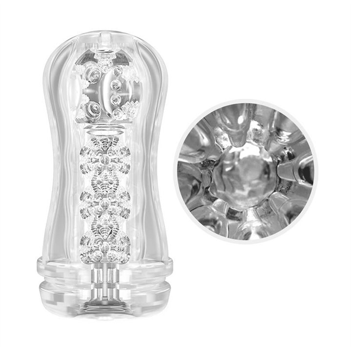 Stellar Ball-Rolling Masturbator Cup Yellow - BM-009249N-2 - Teknashop Ltd