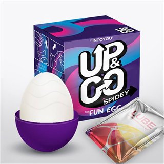 Spidey Masturbator Egg Elastic Purple - UG-069 - Teknashop Ltd