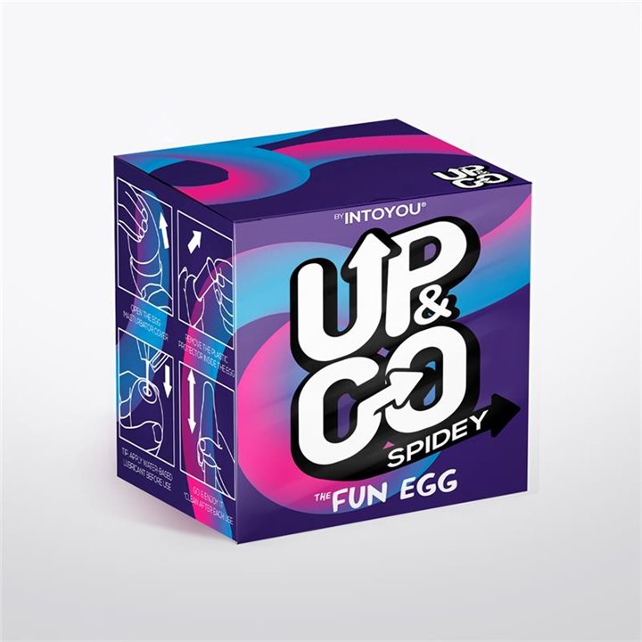 Spidey Masturbator Egg Elastic Purple - UG-069 - Teknashop Ltd