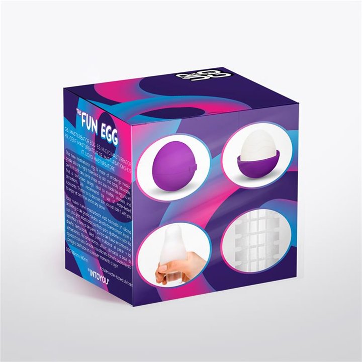Spidey Masturbator Egg Elastic Purple - UG-069 - Teknashop Ltd