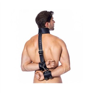 Neck and Hands Ties Leather M-L - R7665.5 - Teknashop Ltd