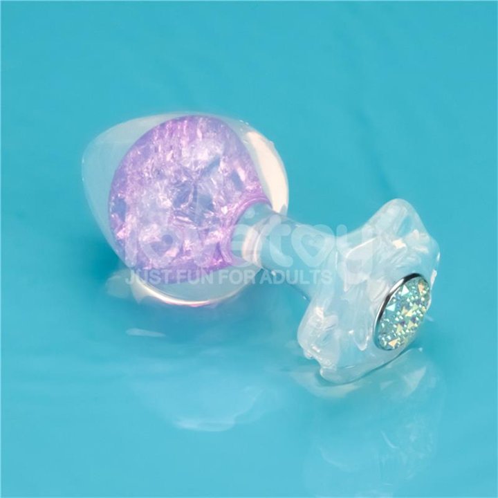 Gemoria Silicone Butt Plug with Crystal Sphere - LO-LV420011 - Teknashop Ltd