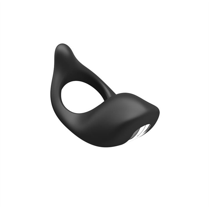 Cockring Gemma USB Silicone Black - BI-210162 - Teknashop Ltd