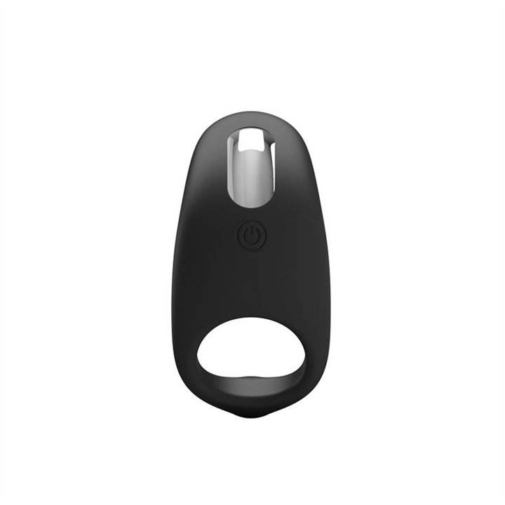 Cockring Gemma USB Silicone Black - BI-210162 - Teknashop Ltd