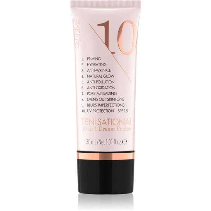 Catrice, Ten!sational 10in1 Dream Primer, Multieffect, Foundation Primer, 020, Warm Caramel, 30 ml - Teknashop Ltd