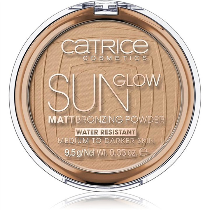 Catrice, Sun Glow, Natural, Bronzer Compact Powder, 035, Universal Bronze, 9.5 g - Teknashop Ltd