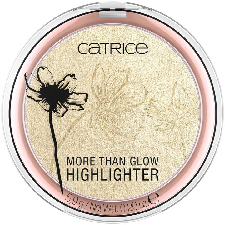 Catrice, More Than Glow, Luminous, Blush Highlighter Compact, 010, Ultimate Platinum Glaze, 5.9 g - Teknashop Ltd