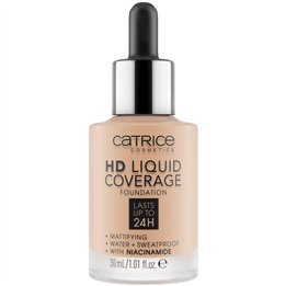 Catrice, HD, Vegan, Smooth, Liquid Foundation, 40, Warm Beige, 30 ml - Teknashop Ltd