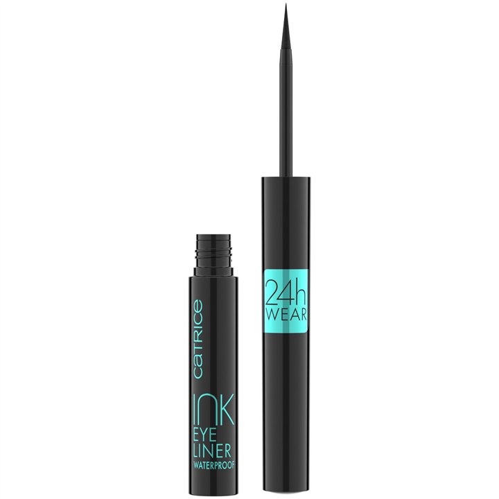 Catrice, Ink Eyeliner, Waterproof, Precision, Matte, Liquid Eyeliner, 010, Stay in Black, 1.7 ml - Teknashop Ltd