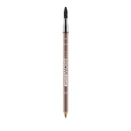 Catrice, Eye Brow Stylist, Waterproof, Eyebrow Cream Pencil & Brush 2-In-1, 015, Ashy Drama, 1.4 g - Teknashop Ltd