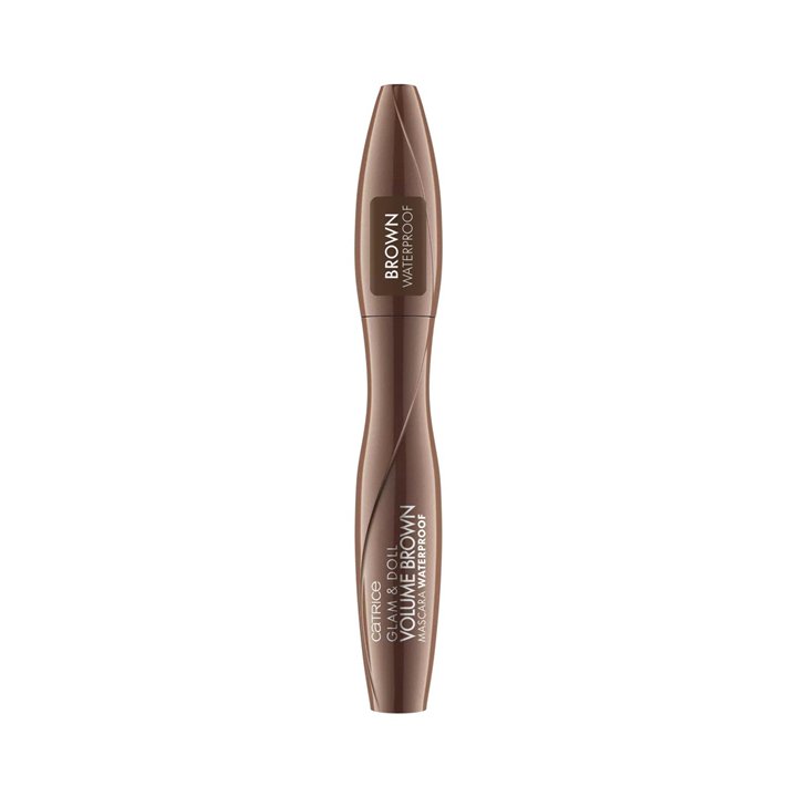 Catrice, Glam & Doll, Waterproof, Volumizing, Mascara, Brown, 10 ml - Teknashop Ltd