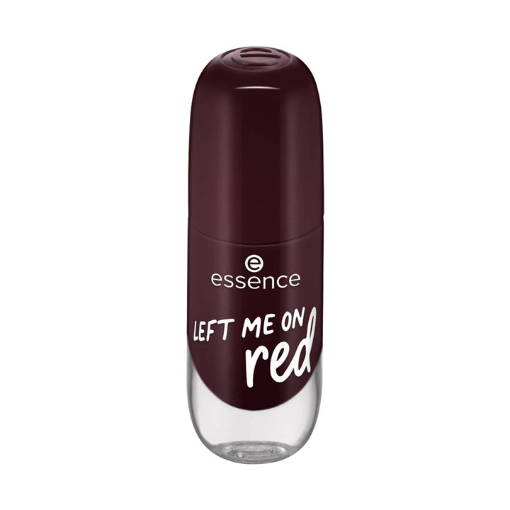 Essence, Gel Nail, Nail Polish, 72, Left Me On Red, 8 ml - Teknashop Ltd