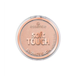 Essence, Soft Touch Bouncy Glow, Illuminating, Blush Highlighter Compact, 20, Glazed Dew, 4 g - Teknashop Ltd