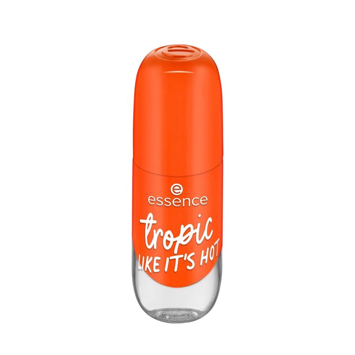 Essence, Gel Nail, Nail Polish, 81, Like It's Hot, 8 ml - Teknashop Ltd
