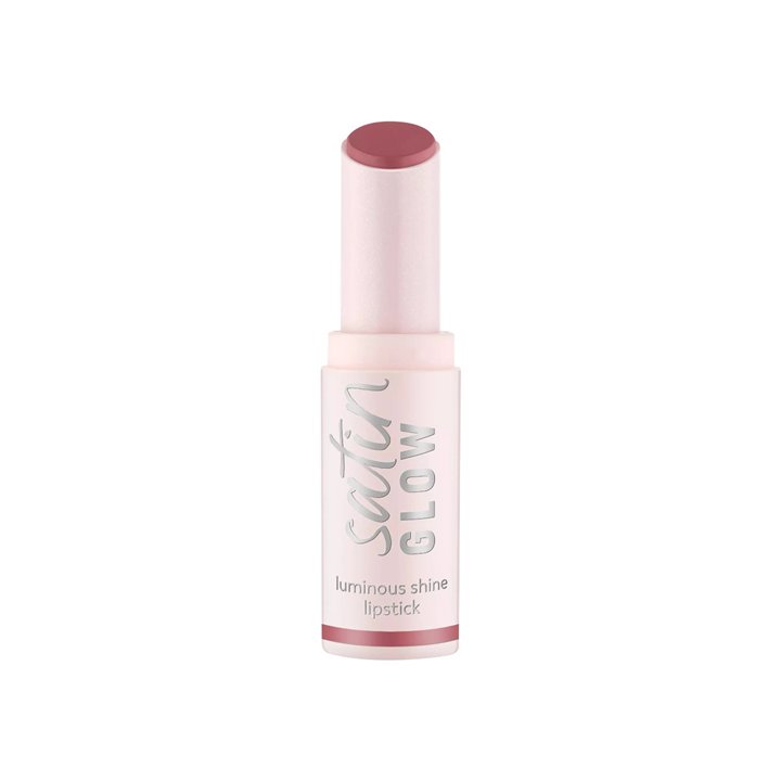 Essence, Satin Glow, Luminous, Cream Lipstick, 03, Rose And Shine, 3.5 g - Teknashop Ltd