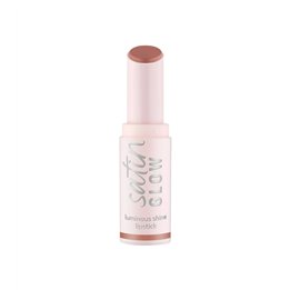 Essence, Satin Glow, Luminous, Cream Lipstick, 01, Whole Latte Love, 3.5 g - Teknashop Ltd