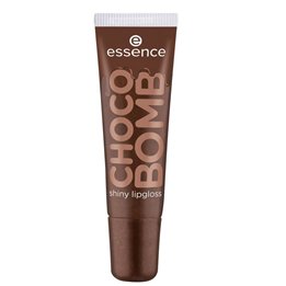 Essence, Choco Bomb, Shiny, Lip Gloss, 01, Chocoholic!, 10 ml - Teknashop Ltd