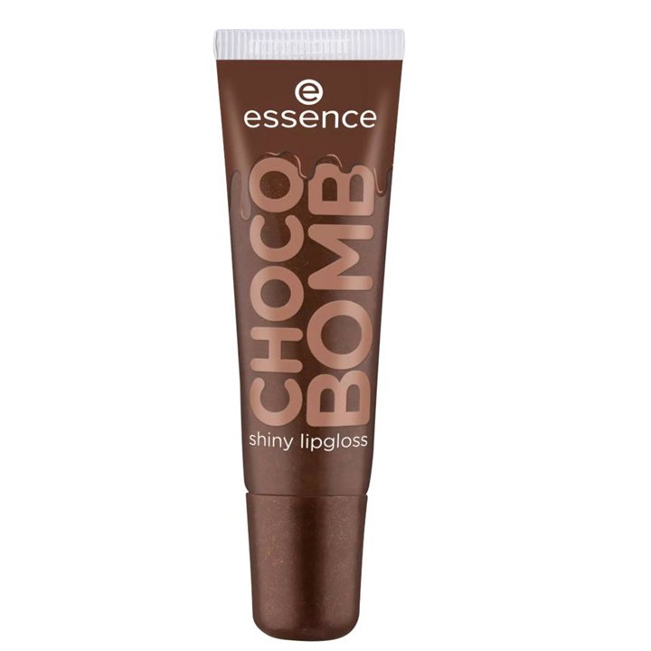 Essence, Choco Bomb, Shiny, Lip Gloss, 01, Chocoholic!, 10 ml - Teknashop Ltd