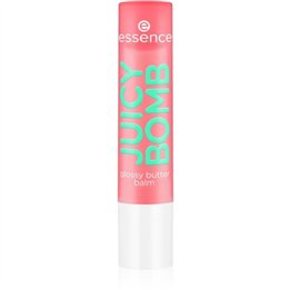 Essence, Juicy Bomb, Glossy, Lip Balm, 01, One In A Melon, 2.5 g - Teknashop Ltd