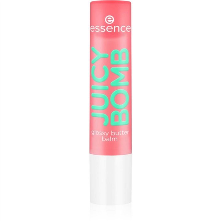 Essence, Juicy Bomb, Glossy, Lip Balm, 01, One In A Melon, 2.5 g - Teknashop Ltd