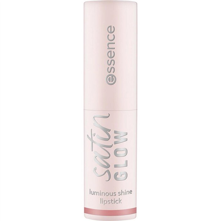 Essence, Satin Glow, Luminous, Cream Lipstick, 02, Blushin It, 3.5 g - Teknashop Ltd