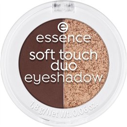 Essence, Soft Touch Duo, Eyeshadow Compact, 04, Mocha Muse, 1.8 g - Teknashop Ltd