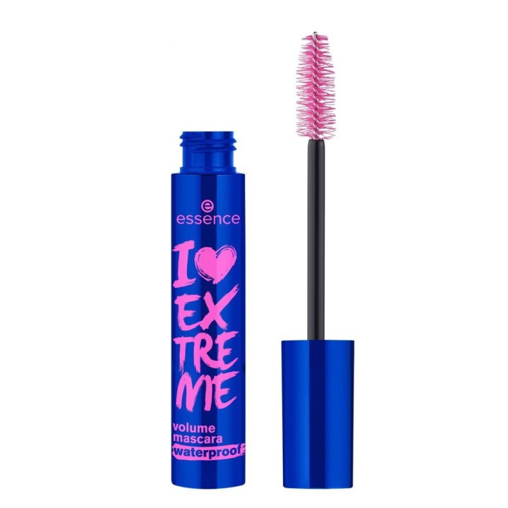 Essence, I Love Extreme, Waterproof, Volume, Mascara, Black, 12 ml - Teknashop Ltd