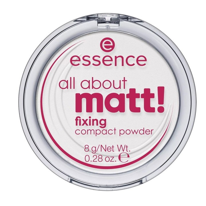 Essence, All About Matt!, Mattifying Fixing, Compact Powder, 8 g - Teknashop Ltd