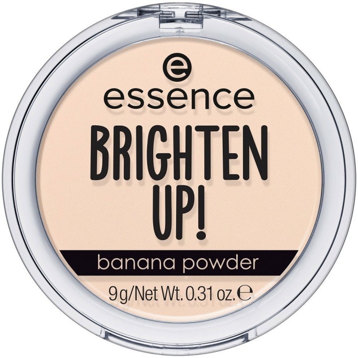 Essence, Brighten Up! Banana Powder, Brightening, Mattifying, Compact Powder, 20, Bababanana, 9 g - Teknashop Ltd