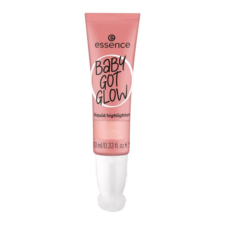 Essence, Baby Got Glow, Illuminating, Liquid Highlighter, 20, Rose & Shine, For Face, 10 ml - Teknashop Ltd
