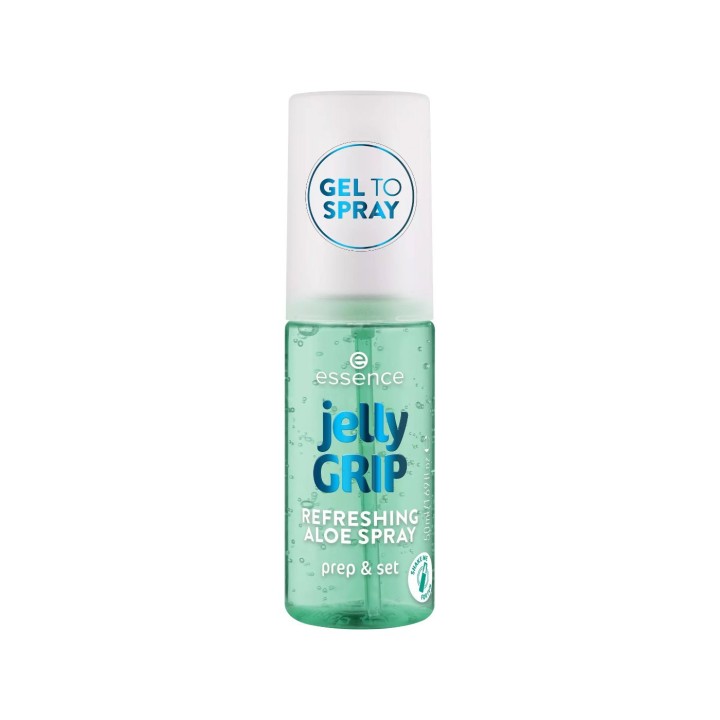 Essence, Jelly Grip, Aloe Vera, Refreshing, Spray, For Face, 50 ml - Teknashop Ltd