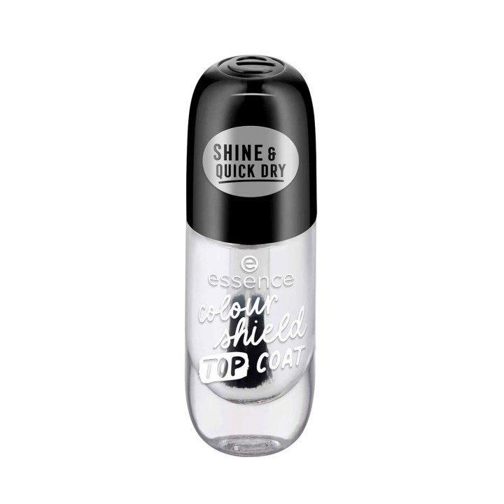 Essence, Colour Shield, Top Coat, Nail Strengthening Lacquer, 8 ml - Teknashop Ltd