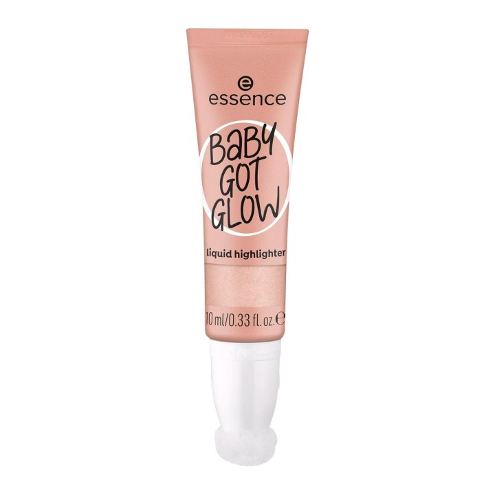 Essence, Baby Got Glow, Illuminating, Liquid Highlighter, 10, Sassy in Silk, For Face, 10 ml - Teknashop Ltd