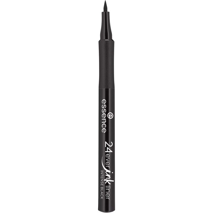 Essence, 24 Ever Ink Liner, Waterproof, Liquid Eyeliner, 01, Intense Black, 1.2 ml - Teknashop Ltd