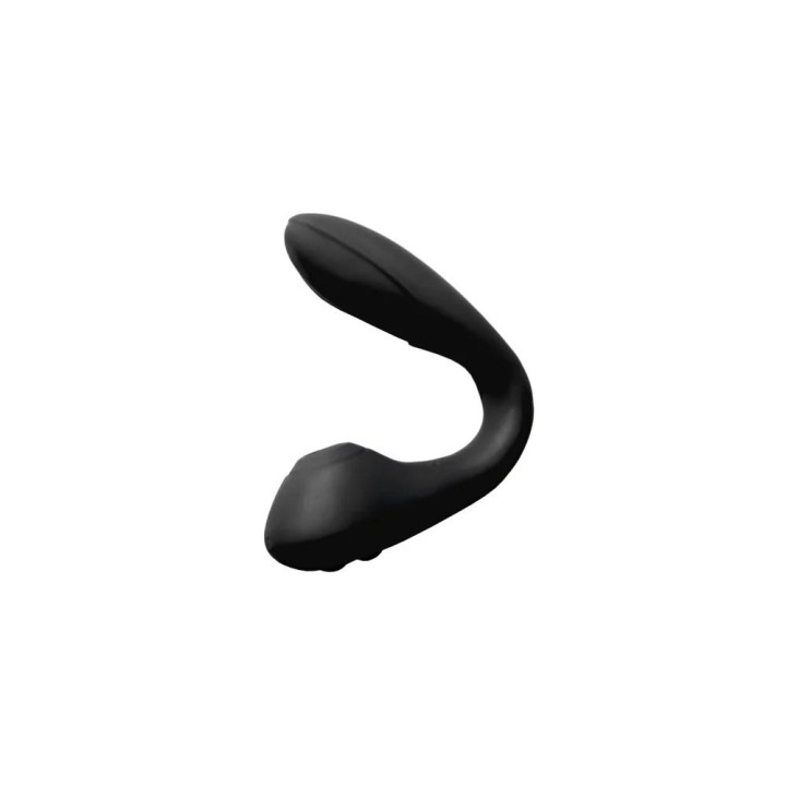 Cere, Spellbound Stimulator, Vibrator & Clit Licker 2-In-1, Air Pulse Vibrator, Curved, USB Rechargeable, Medical Silicone, Blac