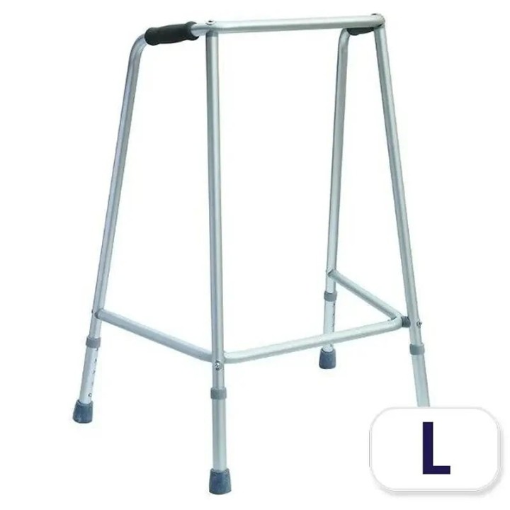 Geomed, Geomed, Frames, Walking Frames / Zimmer Frames, Aluminium, Silver, 95 cm - Teknashop Ltd
