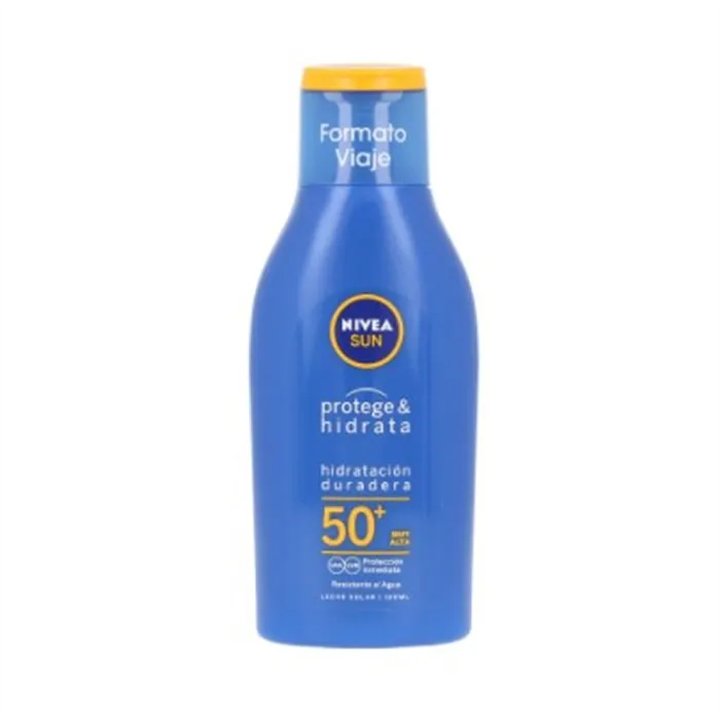 Nivea Sun Moisturising Sun Lotion Spf50 100ml - unisex - Teknashop Ltd