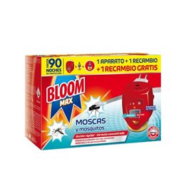 Bloom Max Flies  & Mosquitoes 1 Electric Device + 2 Refill - unisex - Teknashop Ltd
